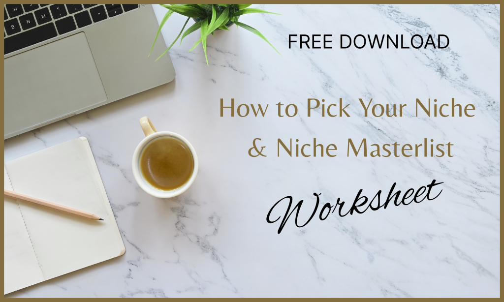 real estate niche worksheet download